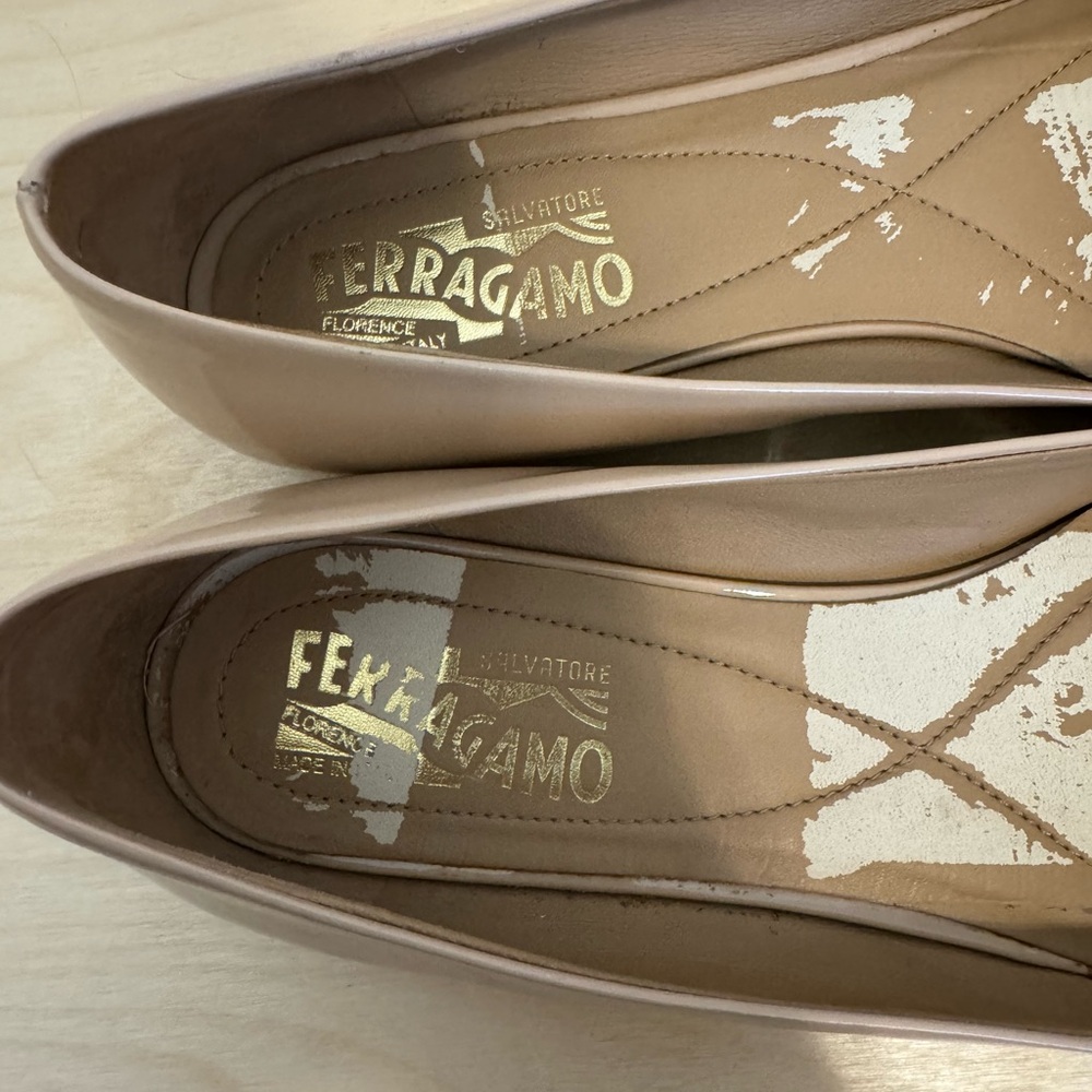 Ferragamo ballerina flats- size 9 - Picture 5 of 6